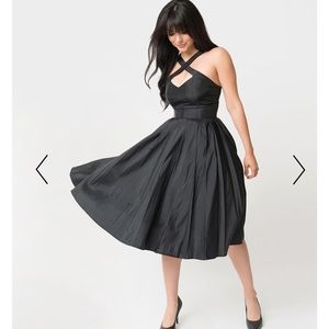Unique Vintage 50’s style taffeta party dress BNWT